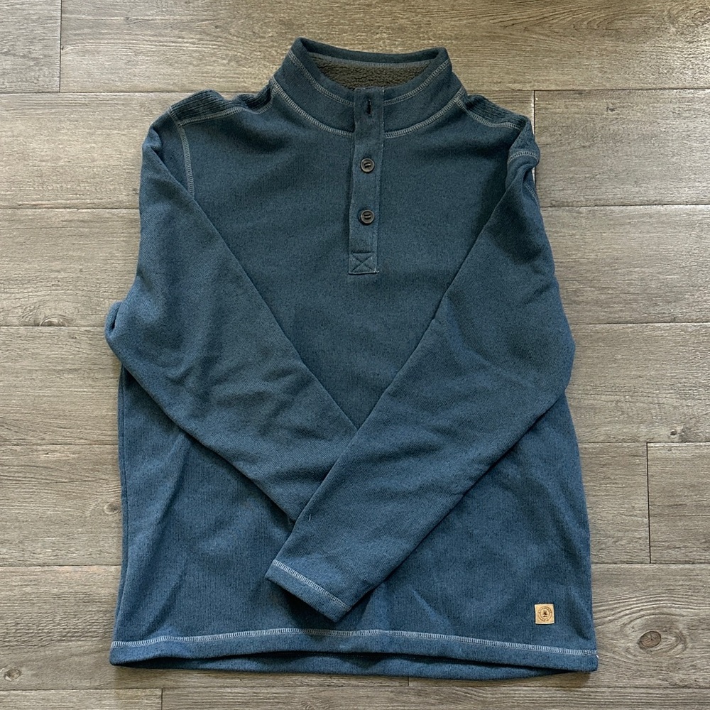 G.H. Bass & Co. Gray Fleece Pullover